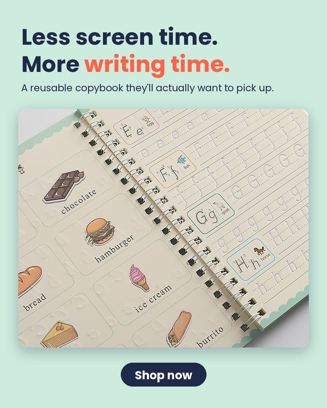 Magic Practice Set — Reusable Learning Books (4-Pack)
